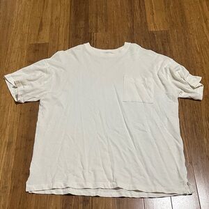Madewell Off-White Short Sleeve Tee